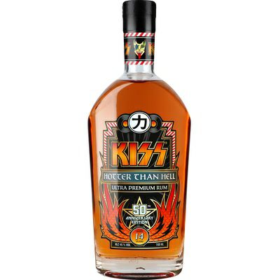 KISS Hotter Than Hell Ultra Premium Rum ラム　キッス　キス　地獄のさけび　ホッターザンヘル　公式