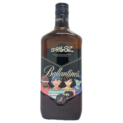 バランタイン・ファイネスト アーティストボトル KISSラベル1本+