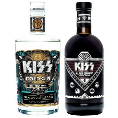 KISS キッス　コールドジン　ブラックダイアモンド　ジン　ラム　プレミアム　ダーク　ラム　正規品　公式　オフィシャル