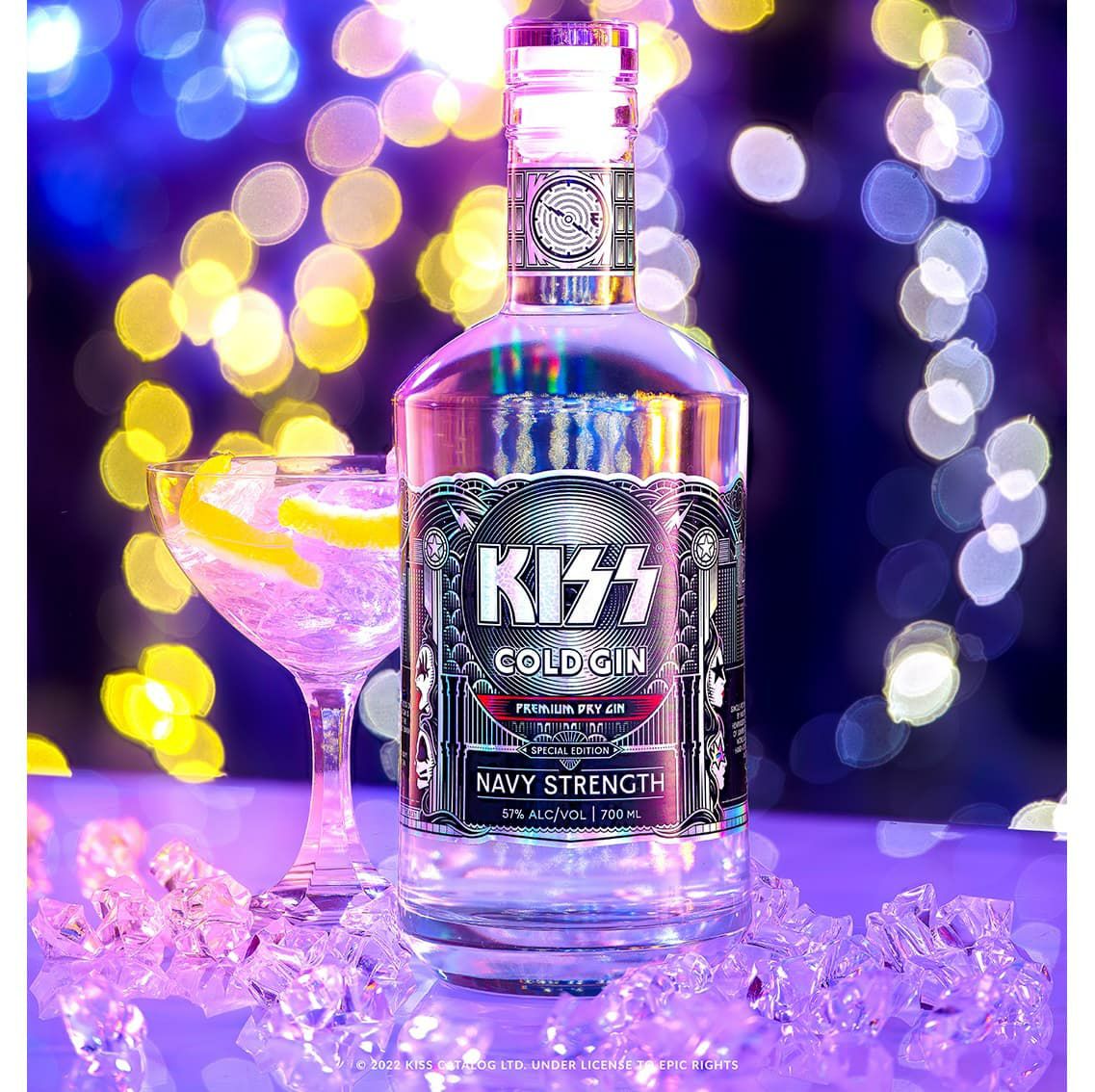KISS キッス　ジン　コールド・ジン　cold gin　オフィシャル　公式　ネイヴィー　ストレングス　ニューヨーク　スタイル