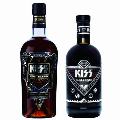 KISS　キッス　デトロイト　ロック　ブラック　ダイアモンド　プレミアム　ダーク　ラム　公式　オフィシャル　ロック酒　都商会