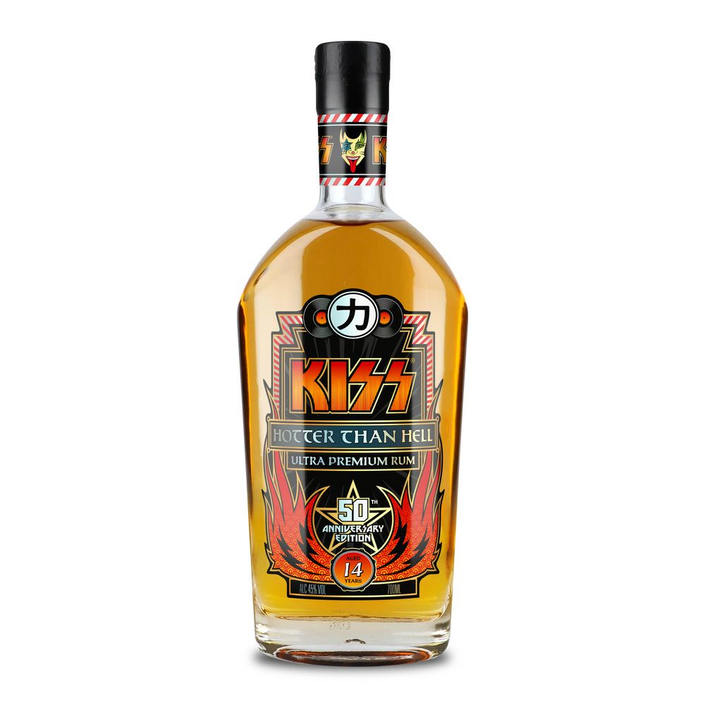 KISS cold gin black diamond detroit rock hotter than hell monstrum コールド・ジン　ブラックダイアモンド　デトロイト・ロック　ホッターザンヘル　地獄のさけび　モンストラム　公式　オフィシャル　ジン　ラム